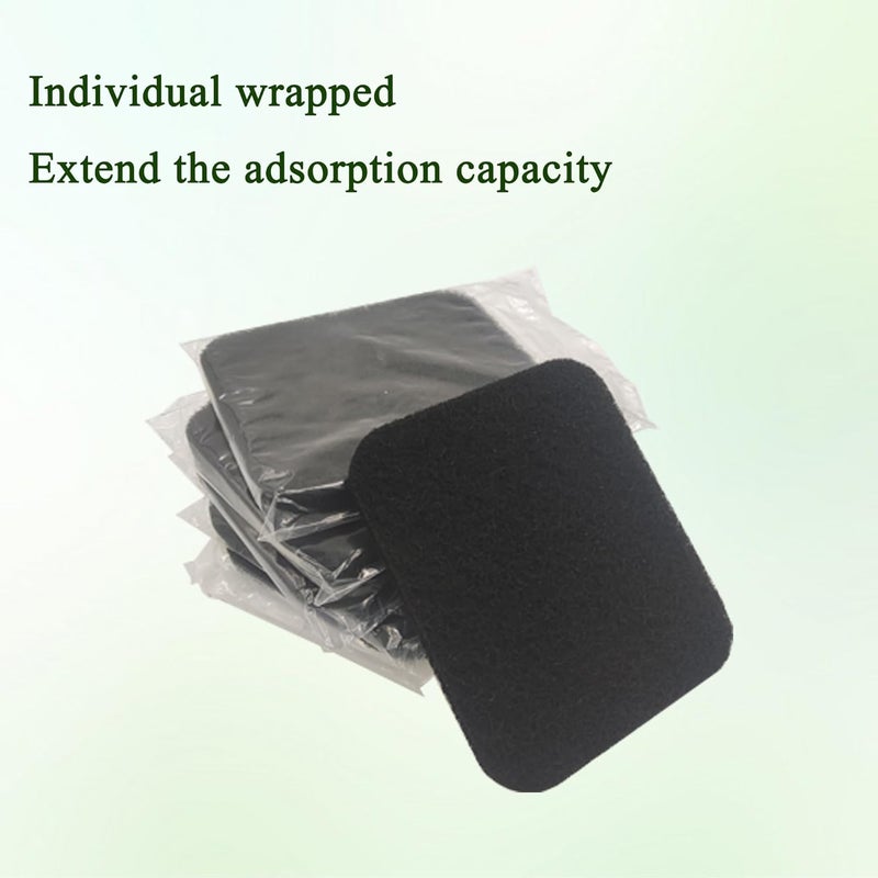 PurifyLogix Compost Bin Odor Filters Replacement Oval Activated Carbon Filters for Bamboozle Compost Bin, Indoor Countertop Composter, Compatible with Bamboozle Indoor Kitchen Trash Can (6 Pack) - Image 2